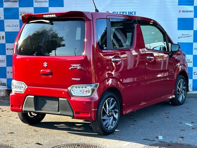 ワゴンＲカスタムＺ ハイブリッドＺＸ　ハイブリッドＺＸ（４名）　アイドリングＳＴＯＰ　キーフリーシステム　カーテンエアバック　盗難防止　シートヒータ　フルフラットシート　パワステ　エアコン　ＬＥＤランプ　ベンチシート　オートクルーズ（24枚目）