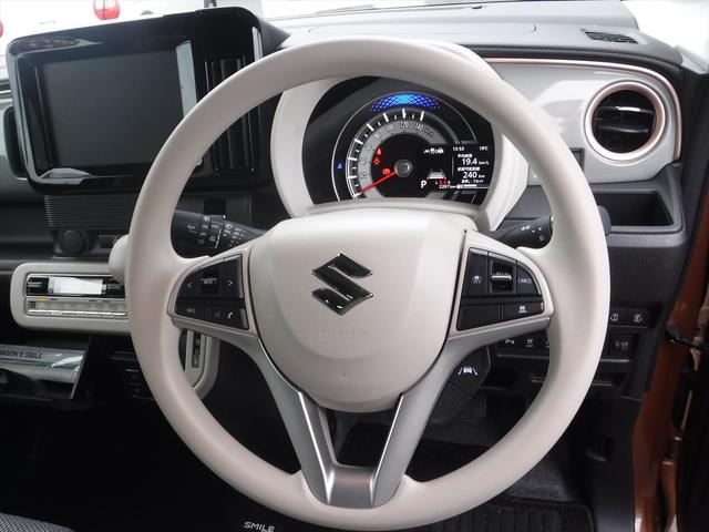 ワゴンRスマイル HYBRID X 3型 電動パーキング LEDライト フォグランプ 後席両側電動スライドドア オーディオステアリングスイッチ(8枚目)