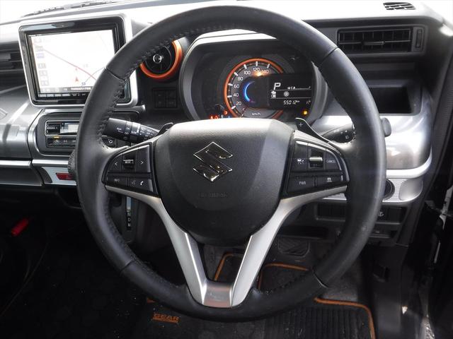 スペーシアギア ギア　ＨＹＢＲＩＤ　ＸＺターボ　２型　ＬＥＤライトフォグランプ　後席両側電動スライドドア　プッシュスタート　オートエアコン　スリムサーキュレーター　ナビ　全方位カメラ衝突被害軽減ブレーキサポート（11枚目）