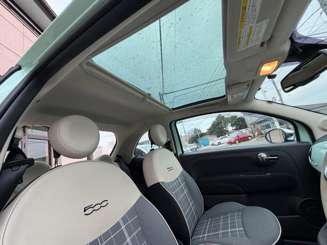 ５００ ツインエア　ラウンジ　ＥＴＣ　ナビ　パークアシスト　アルミホイール　ＨＩＤ　サンルーフ　ＡＴ　盗難防止システム　ＡＢＳ　ＵＳＢ　ミュージックプレイヤー接続可　エアコン　パワーステアリング　パワーウィンドウ　運転席エアバッグ（9枚目）