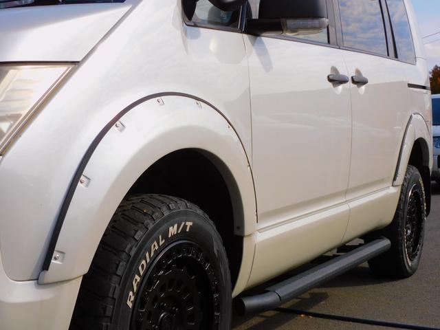 デリカD:5 G パワーパッケージ 両側パワースライドドア バックカメラ フルセグ地デジ 社外ナビゲーションシステム オーバーフェンダー バンパーガード 社外アルミ マッドタイヤ ルーフキャリア サイドステップ クルコン シートカバー(47枚目)