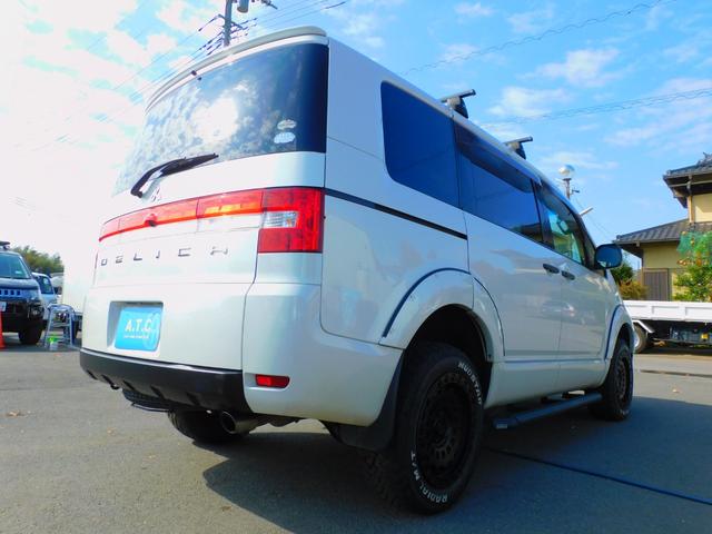 デリカD:5 G パワーパッケージ 両側パワースライドドア バックカメラ フルセグ地デジ 社外ナビゲーションシステム オーバーフェンダー バンパーガード 社外アルミ マッドタイヤ ルーフキャリア サイドステップ クルコン シートカバー(58枚目)