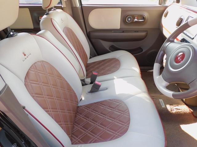 アルトラパンショコラ G ショコラ専用シート 社外ナビ地デジ バックカメラ インテリジェントキー プッシュエンジンスタート Wエアバック Bluetooth DVD再生可 HIDヘッドライト ETC タイミングチェーン式(7枚目)