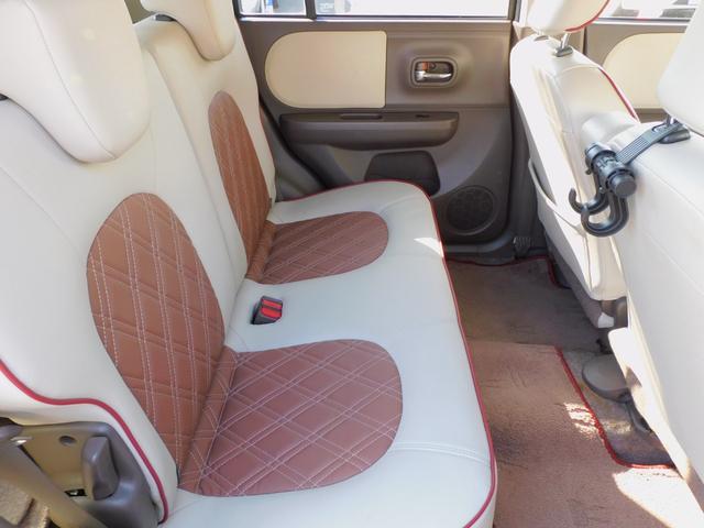 アルトラパンショコラ G ショコラ専用シート 社外ナビ地デジ バックカメラ インテリジェントキー プッシュエンジンスタート Wエアバック Bluetooth DVD再生可 HIDヘッドライト ETC タイミングチェーン式(8枚目)