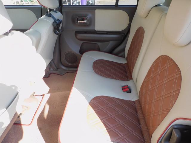 アルトラパンショコラ G ショコラ専用シート 社外ナビ地デジ バックカメラ インテリジェントキー プッシュエンジンスタート Wエアバック Bluetooth DVD再生可 HIDヘッドライト ETC タイミングチェーン式(11枚目)