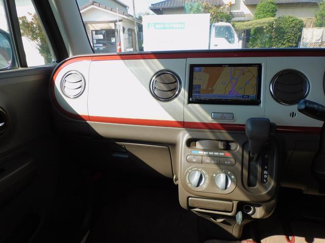 アルトラパンショコラ G ショコラ専用シート 社外ナビ地デジ バックカメラ インテリジェントキー プッシュエンジンスタート Wエアバック Bluetooth DVD再生可 HIDヘッドライト ETC タイミングチェーン式(16枚目)