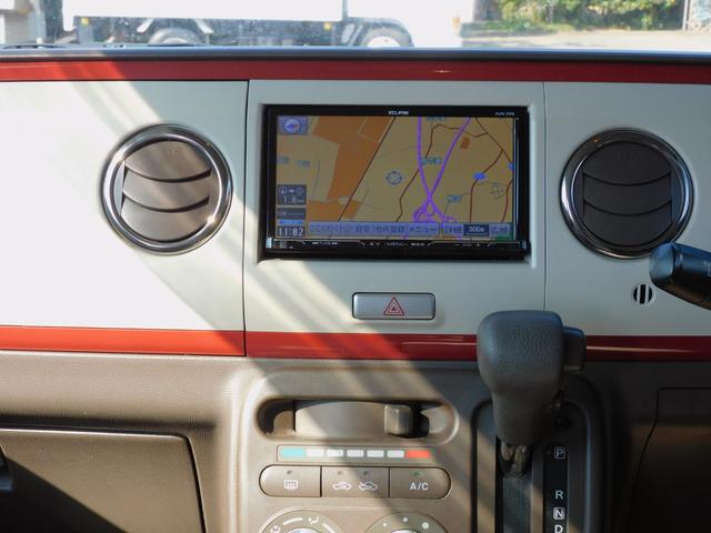 アルトラパンショコラ G ショコラ専用シート 社外ナビ地デジ バックカメラ インテリジェントキー プッシュエンジンスタート Wエアバック Bluetooth DVD再生可 HIDヘッドライト ETC タイミングチェーン式(18枚目)