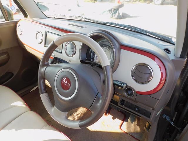 アルトラパンショコラ G ショコラ専用シート 社外ナビ地デジ バックカメラ インテリジェントキー プッシュエンジンスタート Wエアバック Bluetooth DVD再生可 HIDヘッドライト ETC タイミングチェーン式(19枚目)