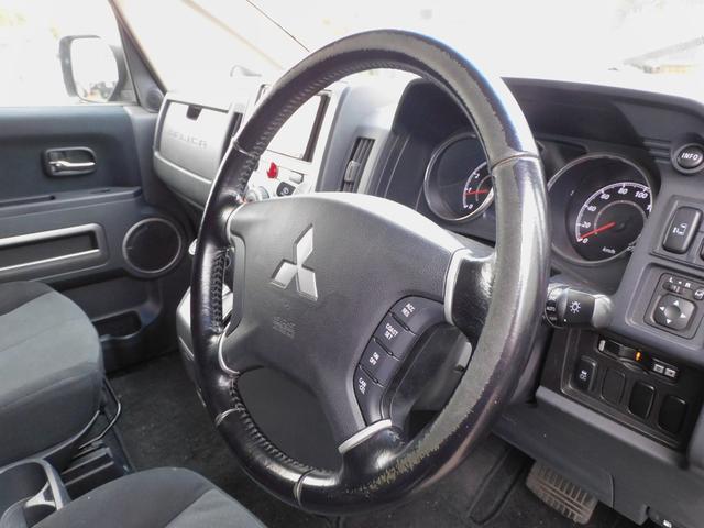 デリカD:5 G パワーパッケージ リフトアップ 両側パワースライドドア 社外アルミ クルーズコントロール パドルシフト 社外ナビ地デジTV バックカメラ ETC 社外マフラー オーバーフェンダー インテリジェントキー HID(23枚目)