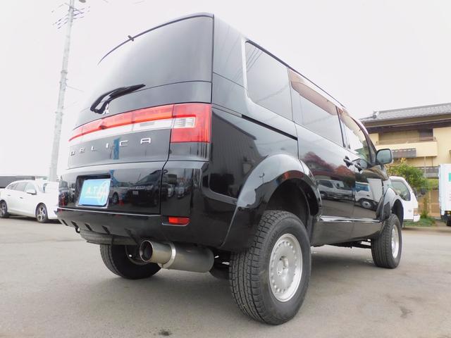 デリカD:5 G パワーパッケージ リフトアップ 両側パワースライドドア 社外アルミ クルーズコントロール パドルシフト 社外ナビ地デジTV バックカメラ ETC 社外マフラー オーバーフェンダー インテリジェントキー HID(62枚目)