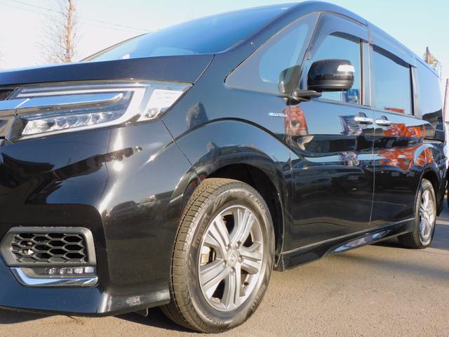 ステップワゴンスパーダ ｅ：ＨＥＶスパーダ　Ｇ・ＥＸ　ホンダセンシング　マルチビュー１０インチモニター　両側パワスラ　クルコン　ＥＴＣ　ＵＳＢ　衝突軽減　シートヒーター　ＤＶＤ再生　フルセグ地デジ　バックカメラ　インテリキー　ＥＴＣ　Ｂｌｕｅｔｏｏｔｈ　ハーフレザー（57枚目）