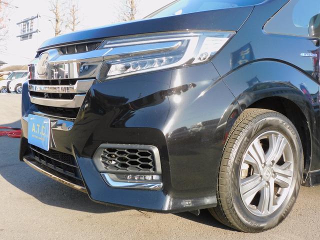 ステップワゴンスパーダ ｅ：ＨＥＶスパーダ　Ｇ・ＥＸ　ホンダセンシング　マルチビュー１０インチモニター　両側パワスラ　クルコン　ＥＴＣ　ＵＳＢ　衝突軽減　シートヒーター　ＤＶＤ再生　フルセグ地デジ　バックカメラ　インテリキー　ＥＴＣ　Ｂｌｕｅｔｏｏｔｈ　ハーフレザー（59枚目）