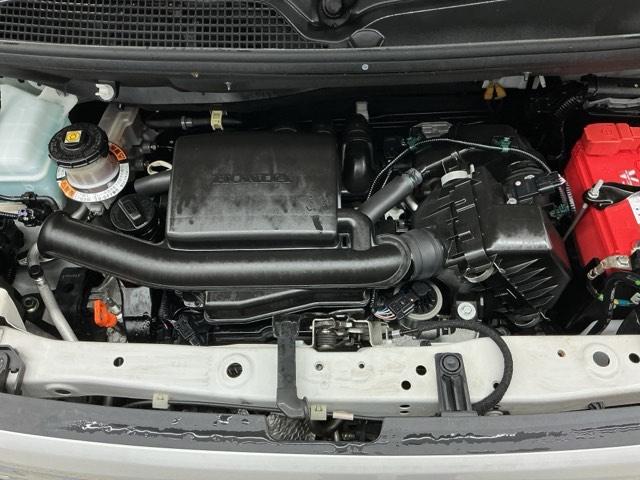 N-BOX L ホンダ認定中古車 純正ドラレコ前後 衝突回避支援ブレーキ I-STOP クリソナ ドラレコ付 PW パワステ Sヒーター 1オ-ナ- スマ-トキ- Bカメ 地デジTV ナビ&TV 両側スライド DVD(18枚目)