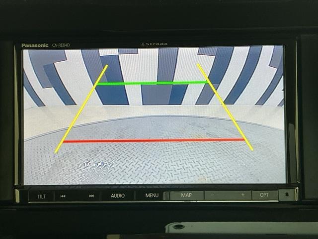 バックカメラ付きで後方の確認も安心です!スムーズな駐車・車庫入れをサポートいたします!