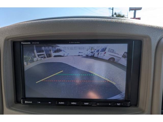 バックカメラもばっちり映ります。