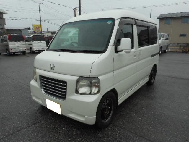 バモスホビオ ターボ　４ＷＤローダウン　車検９年１０月タイミングベルト交換リアヒーター付き　４速オートマ　ドライブレコーダーキーレス（2枚目）