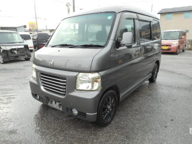 バモスホビオ ターボ 4WD タイミングベルト交換済み4速オートマABS付車検8年5月ETC付きドライブレコーダー付き(3枚目)