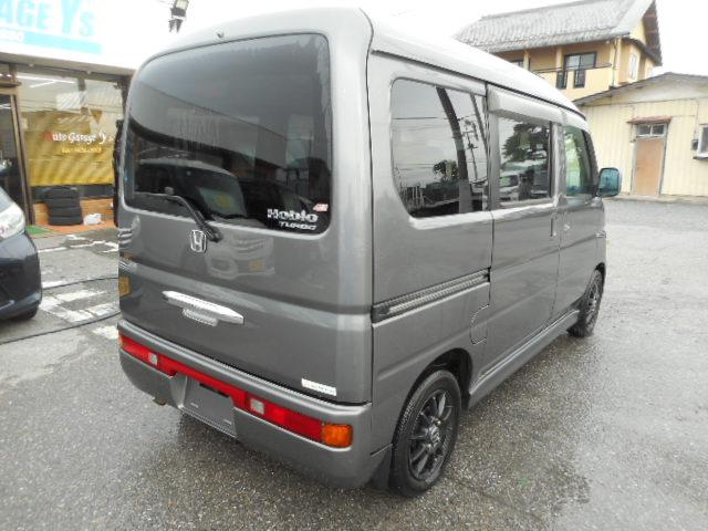 バモスホビオ ターボ 4WD タイミングベルト交換済み4速オートマABS付車検8年5月ETC付きドライブレコーダー付き(4枚目)