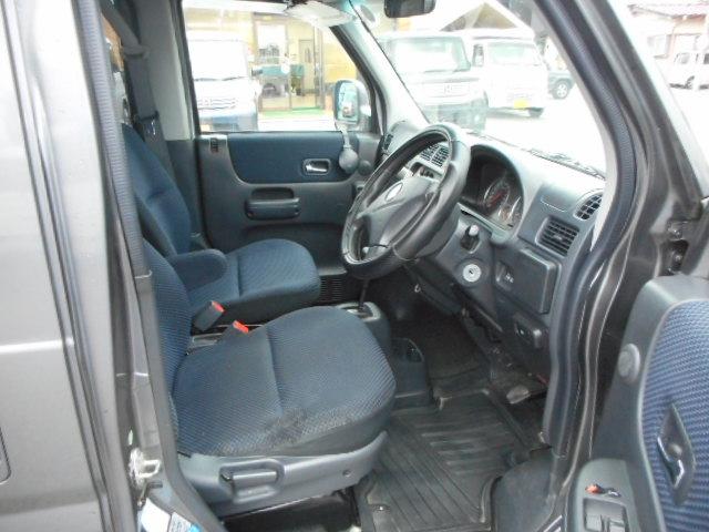 バモスホビオ ターボ 4WD タイミングベルト交換済み4速オートマABS付車検8年5月ETC付きドライブレコーダー付き(6枚目)