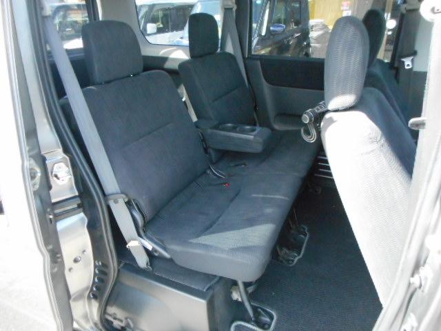 バモス L・スタイリッシュパッケージ 5速ミッション4WD ブラックインテリア リアヒーター車検9年11月両側スライド ABS付純正ナビ モデューロフロントバンパー オーバーヘッド収納(10枚目)