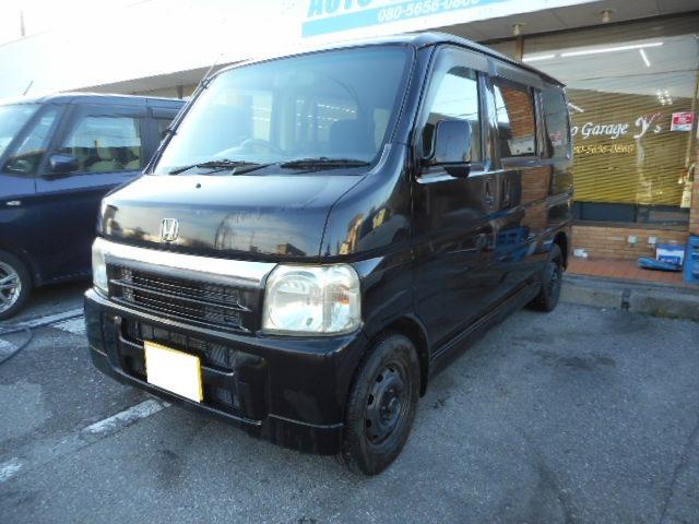 バモス L 5速ミッションタイミングベルト交換済み車検9年1月両側スライド レベライザー付きETC付き(3枚目)