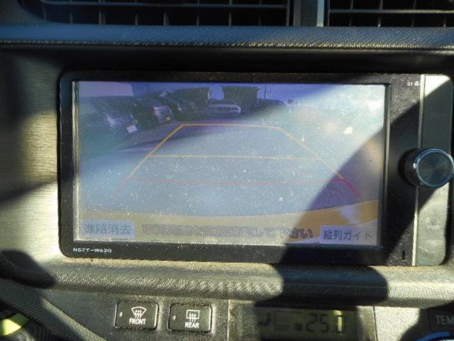 アクア S 車検9年1月ナビ地デジTVバックカメラBluetooth対応スマートキー記録簿 保証書スペアキー付きETC付きタイミングチェーンエンジン(18枚目)