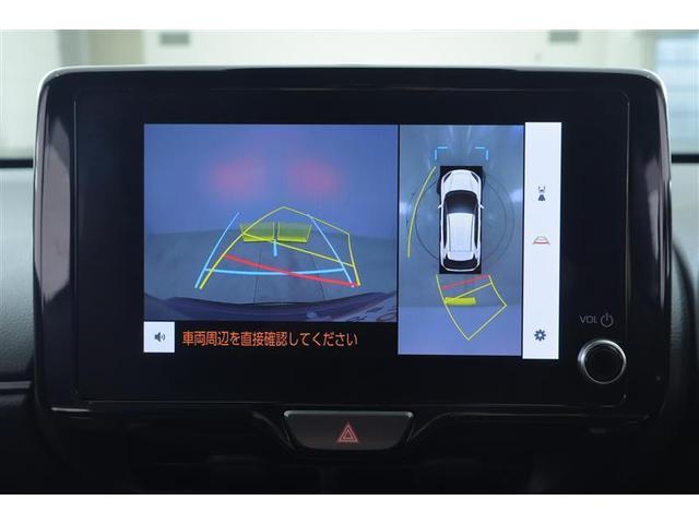 ヤリスクロス ハイブリッドZ ドライブレコーダ インテリジェントキー アルミホイル LEDライト 1オ-ナ- リアカメラ クルーズコントロール 整備記録簿 横滑り防止システム TV 電動シ-ト パワステ オートエアコン キーフリー(6枚目)