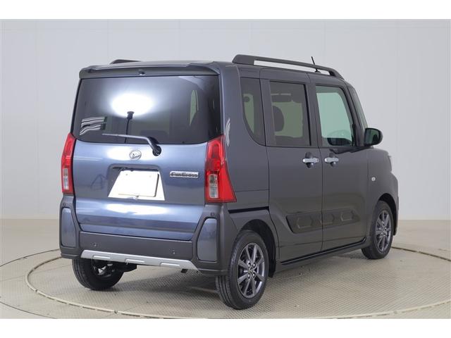 タント ファンクロス　衝突軽減システム　両側オートドア　横滑り防止装置　ＬＥＤヘットライト　フルオートエアコン　キーレスエントリー　パワーウィンド　スマートキ－　サイドエアバッグ　ベンチシート　アルミ　セキュリティ　記録簿（3枚目）