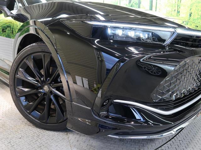 クラウンクロスオーバー Ｇアドバンスド・レザーパッケージ　モデリスタエアロ　デジタルインナーミラー　黒革　シートベンチレーション　シートメモリー　４眼ＬＥＤヘッドランプ　ステアリングヒーター　２１インチアルミ　セーフィティセンス　パーキングサポートブレーキ（13枚目）