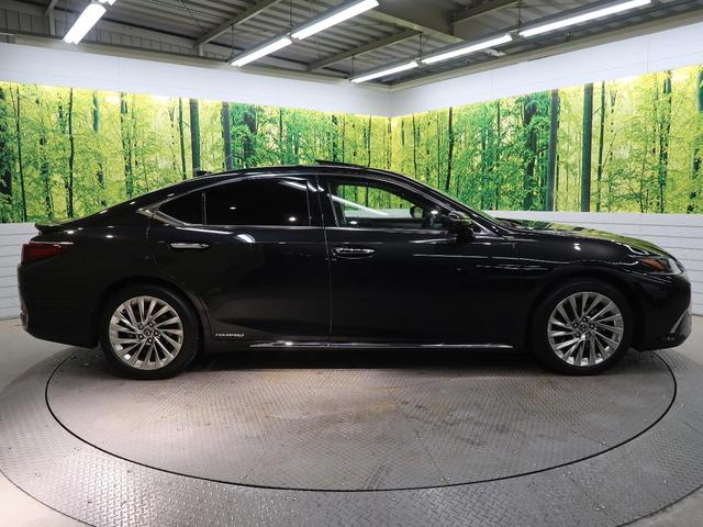 ES ES300h バージョンL ムーンルーフ 12.3型メーカーSDナビ パノラミックビューモニター プレミアムサウンド セーフティシステムプラス 禁煙車 黒革 全席シートヒーター パワーシート 3眼LED ETC2.(45枚目)