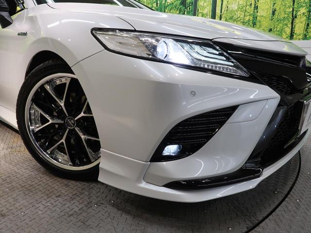 カムリ G モデリスタ&TRDエアロ ブリッツ車高調 寒冷地仕様 純正8型ナビ バックカメラ セーフティセンス パワーシート 19インチアルミ LEDヘッド&フォグランプ デュアルオートエアコン ファブリック(12枚目)