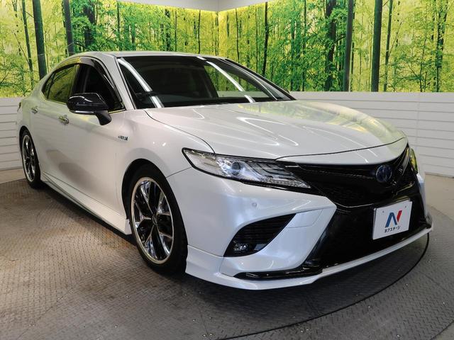 カムリ G モデリスタ&TRDエアロ ブリッツ車高調 寒冷地仕様 純正8型ナビ バックカメラ セーフティセンス パワーシート 19インチアルミ LEDヘッド&フォグランプ デュアルオートエアコン ファブリック(22枚目)