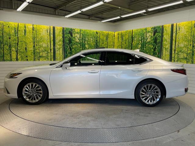 ES ES300h バージョンL 後期 マークレビンソン リアスポイラー 茶革 3席独立温度調整オートエアコン 全席シートヒーター 純正18インチアルミ 3眼LED ハンズフリーパワートランクリッド ウッドコンビステアリング(57枚目)