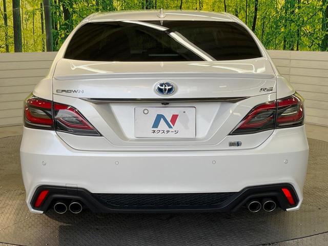 クラウンハイブリッド RS リミテッドII 後期 メーカーナビ 全周囲カメラ プリクラッシュセーフティー レーダークルーズ 禁煙車 本革シート シートベンチレーション パワーシート インテリジェントクリアランスソナー(15枚目)
