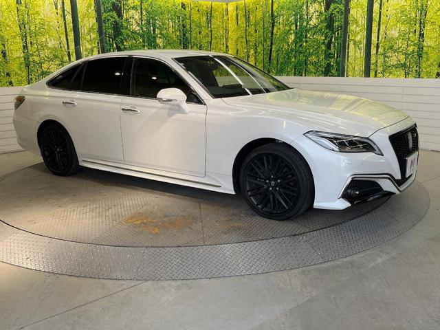 クラウンハイブリッド RS リミテッドII 後期 メーカーナビ 全周囲カメラ プリクラッシュセーフティー レーダークルーズ 禁煙車 本革シート シートベンチレーション パワーシート インテリジェントクリアランスソナー(16枚目)