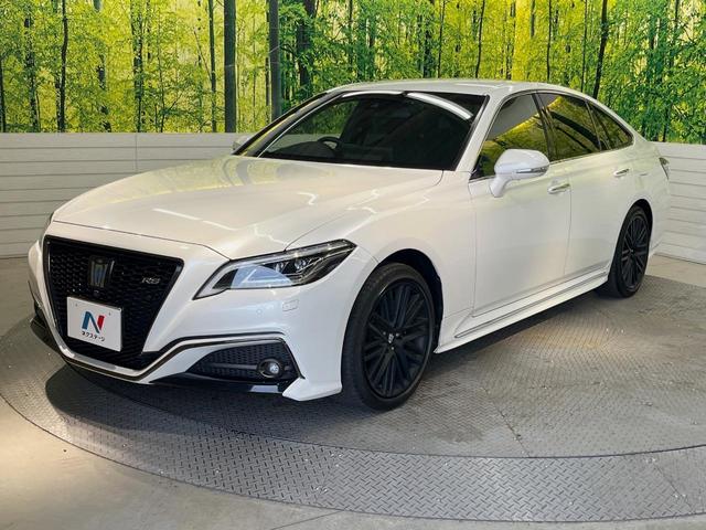 クラウンハイブリッド RS リミテッドII 後期 メーカーナビ 全周囲カメラ プリクラッシュセーフティー レーダークルーズ 禁煙車 本革シート シートベンチレーション パワーシート インテリジェントクリアランスソナー(44枚目)