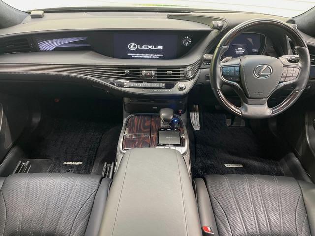 ＬＳ ＬＳ５００　エグゼクティブ　４ＷＤ　ターボ　サンルーフ　フルエアロ　後席モニター　全周囲カメラ　マークレビンソンサウンド　１００Ｖ電源　衝突被害軽減システム　レーダークルーズ　禁煙車　電動リアゲート　レザーシート（2枚目）
