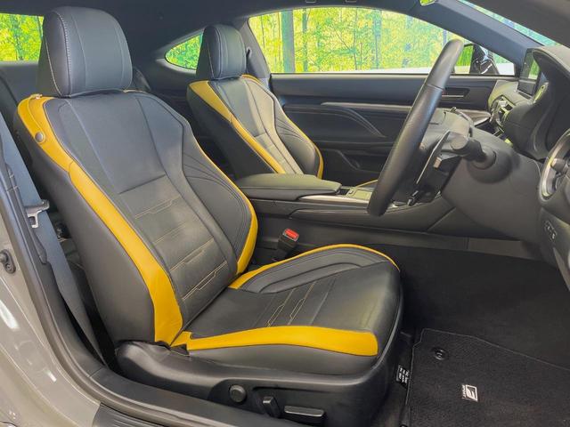 ＲＣ ＲＣ３００ｈ　Ｆスポーツ　黒革　ムーンルーフ　角型３眼フルＬＥＤヘッドランプ　ムーンルーフ　オレンジキャリパー　メーカーＳＤナビ　バックカメラ　プリクラッシュセーフティー　レーダークルーズ　禁煙車　シートベンチレーション（10枚目）