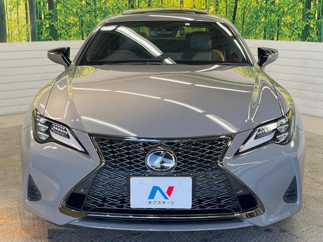 ＲＣ ＲＣ３００ｈ　Ｆスポーツ　黒革　ムーンルーフ　角型３眼フルＬＥＤヘッドランプ　ムーンルーフ　オレンジキャリパー　メーカーＳＤナビ　バックカメラ　プリクラッシュセーフティー　レーダークルーズ　禁煙車　シートベンチレーション（14枚目）