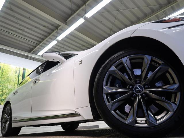 ＬＳ ＬＳ５００ｈ　Ｆスポーツ　マークレビンソン　デジタルインナーミラー　４ＷＤ　ムーンルーフ　メーカーＳＤナビ　全周囲カメラ　ＡＣ１００Ｖ　プリクラッシュセーフティー　レーダークルーズ　禁煙車　電動リアゲート（13枚目）