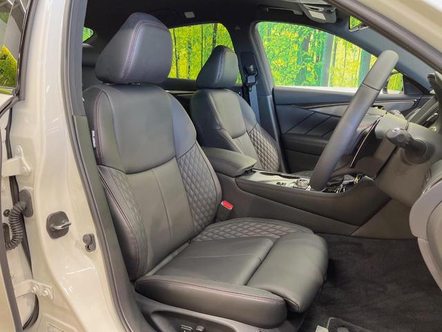 スカイライン ４００Ｒ　全周囲カメラ　レーダークルーズコントロール　レザーシート　１９インチアルミホイール　コーナーセンサー　シートヒーター　ＥＴＣ　インテリジェントダイナミックサスペンション（8枚目）