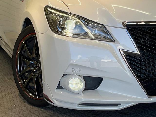 クラウンハイブリッド アスリートＳ　ブラックスタイル　テラロッサ革シート　ムーンルーフ　アドバンスドパッケージ　モデリスタエアロ＆マフラー　ＴＲＤスポルティーボサスペンション　電動リアサンシェード　メーカーＨＤＤナビ　バックカメラ（13枚目）