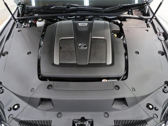 ＬＳ ＬＳ５００　Ｆスポーツ　後期　ＴＲＤエアロ　マークレビンソン　ムーンルーフ　オレンジキャリパー　エイムゲイン２２インチアルミ　赤革／ウルトラスエードコンビシート　エアサス　メーカー１２．３インチディスプレイオーディオ（18枚目）