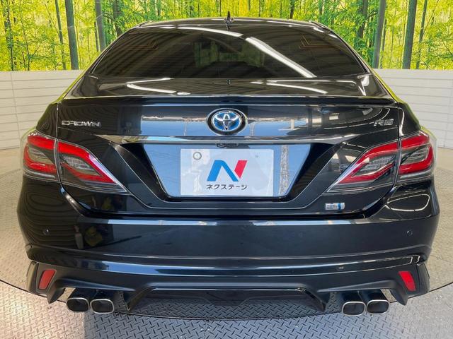 クラウンハイブリッド RSアドバンス サンルーフ エアロ SDナビ 全周囲カメラ 衝突被害軽減システム レーダークルーズ レザーシート 前席シートエアコン コーナーセンサー スマートキー LEDヘッド ETC2.0 純正18インチアルミ(15枚目)