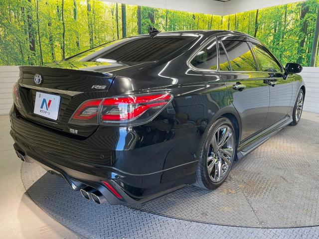 クラウンハイブリッド RSアドバンス サンルーフ エアロ SDナビ 全周囲カメラ 衝突被害軽減システム レーダークルーズ レザーシート 前席シートエアコン コーナーセンサー スマートキー LEDヘッド ETC2.0 純正18インチアルミ(17枚目)