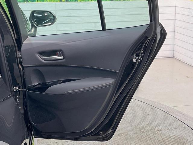 カローラ ハイブリッド ダブルバイビー ナビ機能付9インチディスプレイオーディオ ブラインドスポットモニター ハーフレザー 純正17インチアルミ レーダークルーズコントロール ETC2.0 バックカメラ オートハイビーム 禁煙車(37枚目)