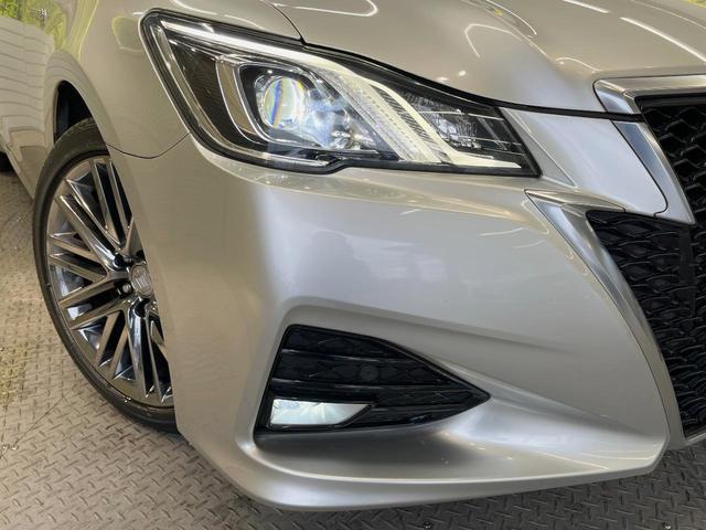 クラウンハイブリッド アスリートＳ　Ｊ－フロンティア　後期型　ムーンルーフ　セーフティセンスＰ　純正１８インチスパッタリングＡＷ　メーカーナビ禁煙車ハーフレザー　シートヒーター　ＬＥＤヘッド　スーパーライブサウンド　ステアリングヒーター（12枚目）