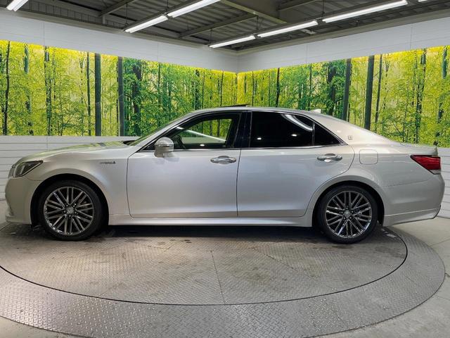 クラウンハイブリッド アスリートＳ　Ｊ－フロンティア　後期型　ムーンルーフ　セーフティセンスＰ　純正１８インチスパッタリングＡＷ　メーカーナビ禁煙車ハーフレザー　シートヒーター　ＬＥＤヘッド　スーパーライブサウンド　ステアリングヒーター（47枚目）