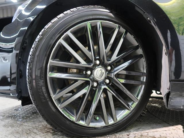 クラウン アスリートＳ－Ｔ　後期　ターボ　純正エアロ　純正ＯＰ１８インチアルミ　レーダークルコン　クリアランスソナー／バックソナー　シートヒーター　純正ＳＤナビ　スーパーライブサウンド　ＬＥＤヘッド（43枚目）