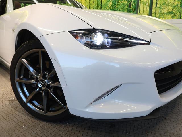 ロードスターＲＦ ＶＳ　オーバーンナッパ革　ＢＯＳＥサウンド　シートヒーター　セーフティパッケージ　マツダコネクト　バックカメラ　ＥＴＣ　純正１７インチアルミ　オートエアコン　アドバンストキーレスエントリー（12枚目）